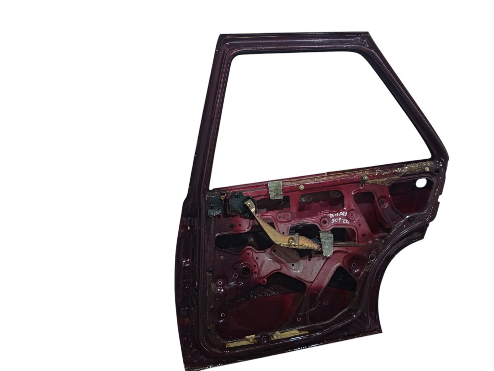 Porta Traseira Direita Fiat Tempra 1990 1991 1992 A 1999 Traseira Direito Vermelho 2