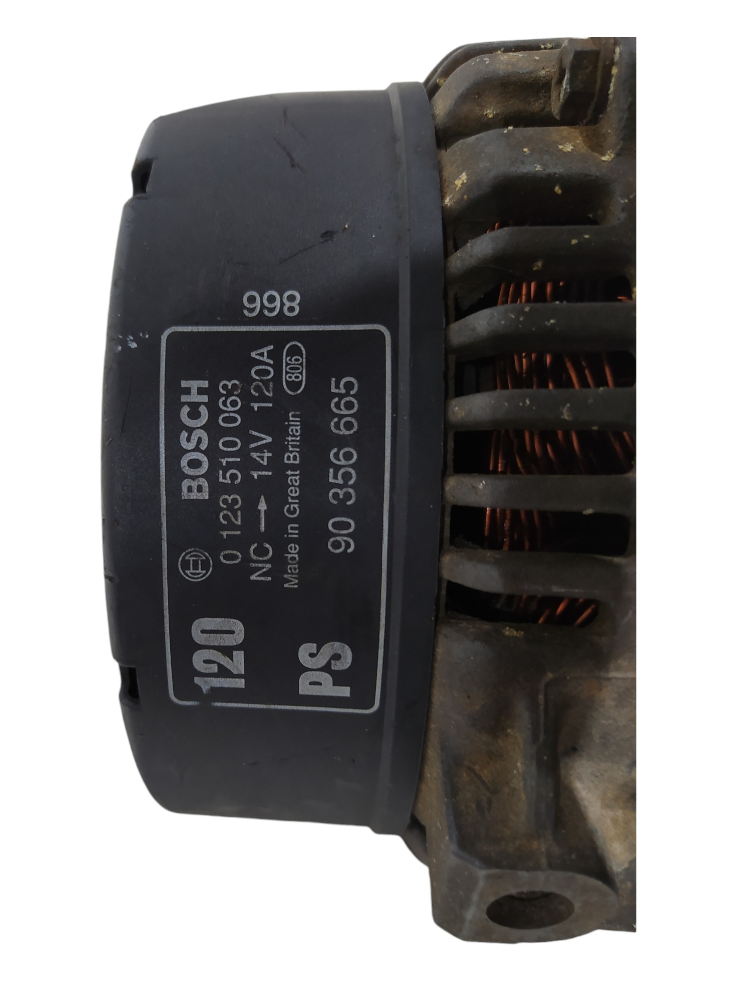 Alternador Chvrolet Vectra 2.2 16v 1997 1998 A 2005 90356665 6