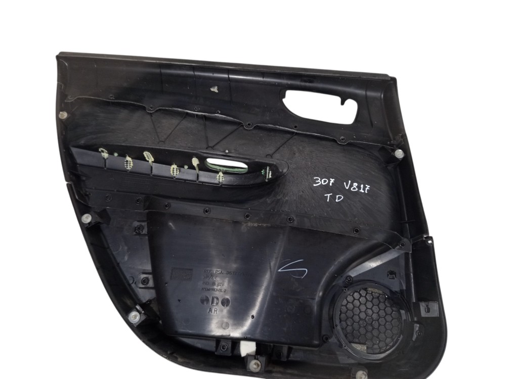 Forro Porta Traseira Esquerda Peugeot 307 2002 2003 A 2012 7