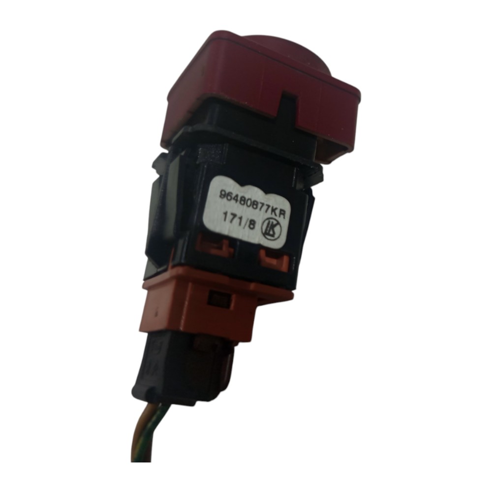 Botão Pisca Alerta Citroen C4 Pallas 2007 2008 2009 A 2013 Vermelho 6
