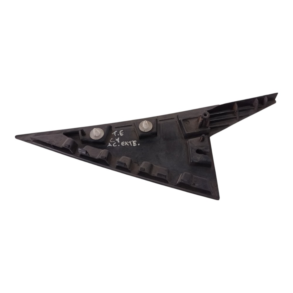 Moldura Externo Esq Vidro Citroen C4 Pallas 2007 2008 A 2012 Preto 3