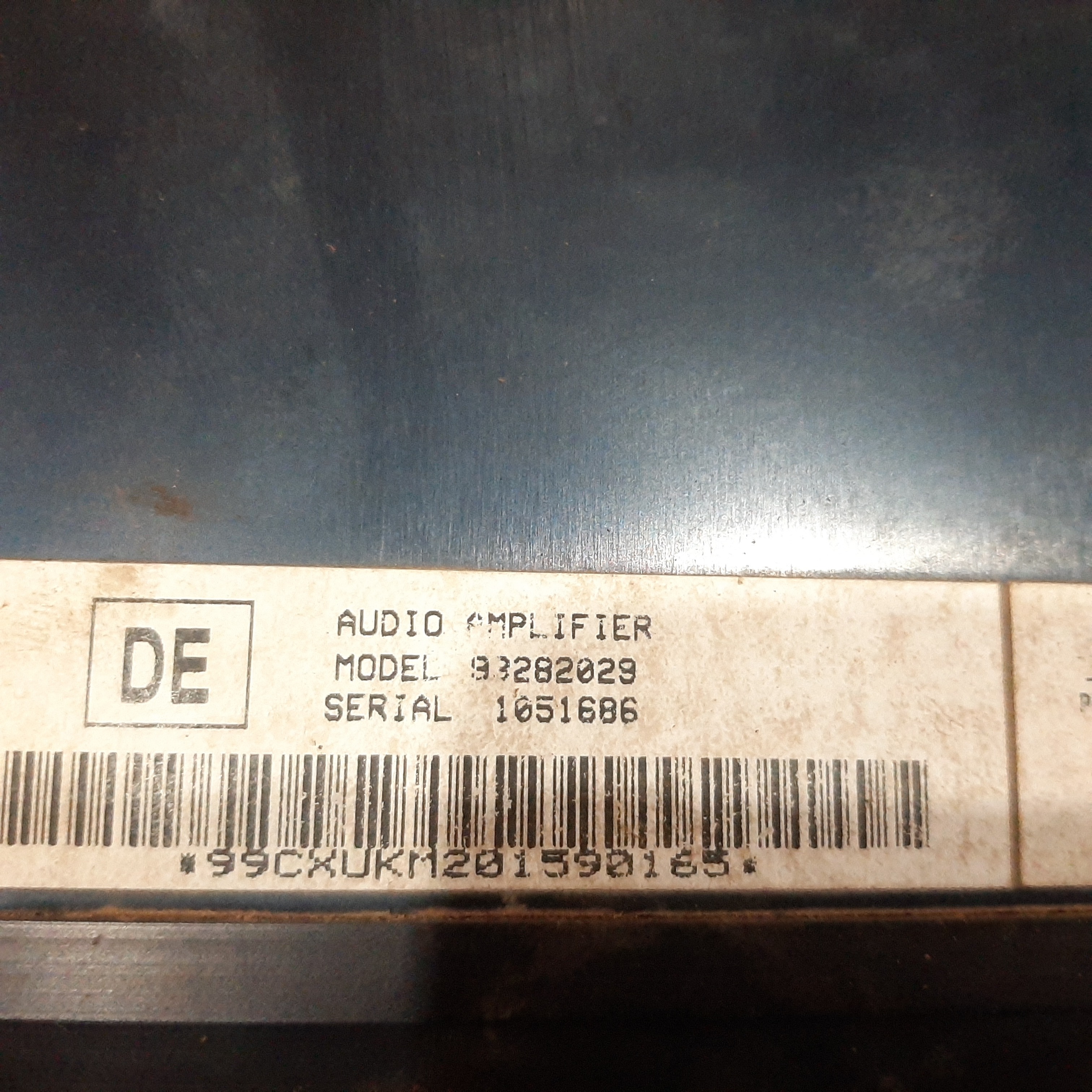 Módulo Amplificador Som Gm Chevrolet Vectra 1997 1998 A 2005 8