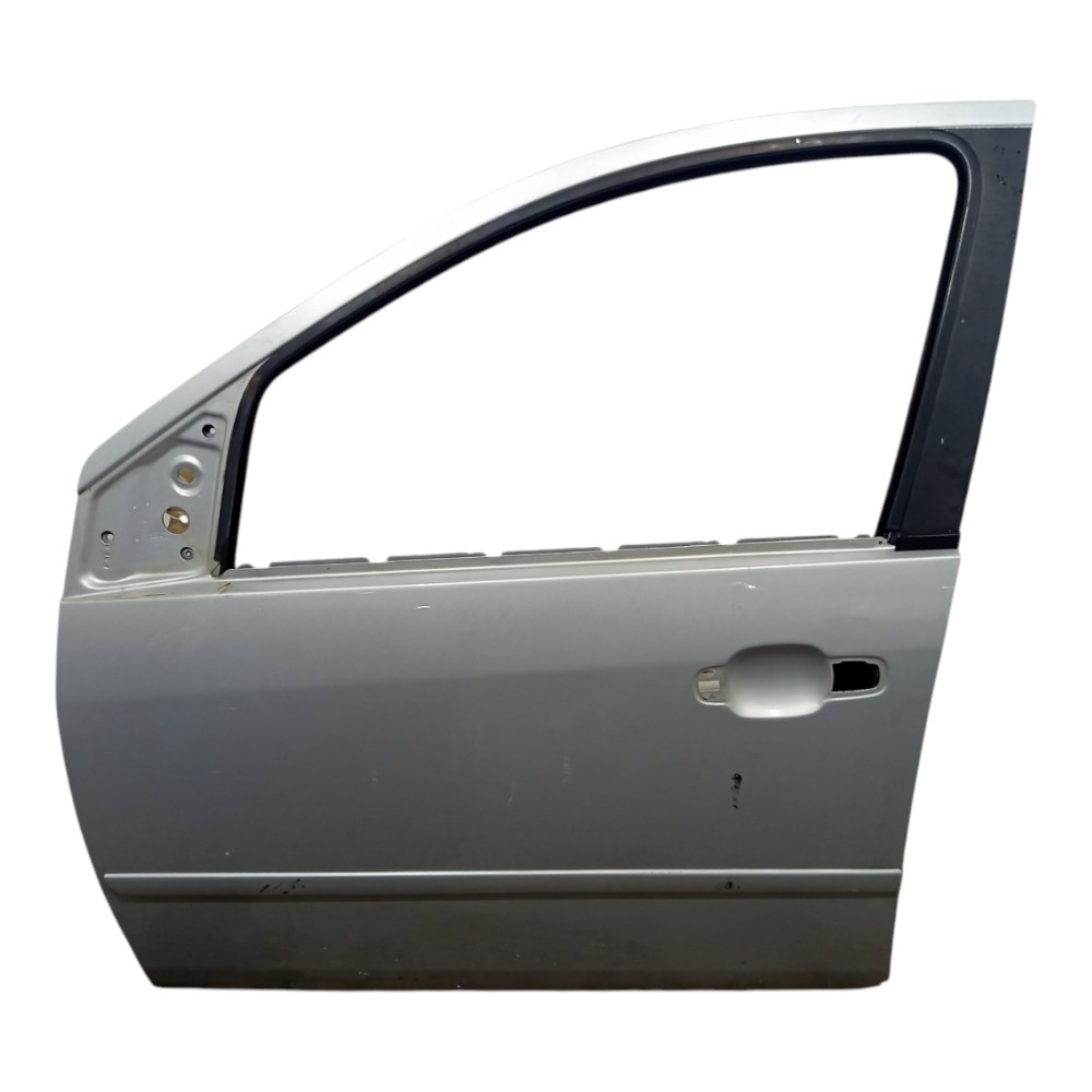 Porta Dianteira Esquerdo Ford Fiesta C/detalhes 2003 A 2014 Dianteira Esquerdo Prateado 1
