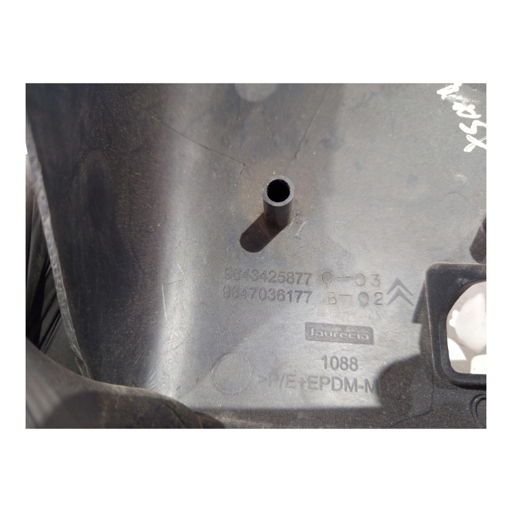 Moldura Inferior Chave Seta Direção Citroen Xsara 99 A 2007 Preto 8