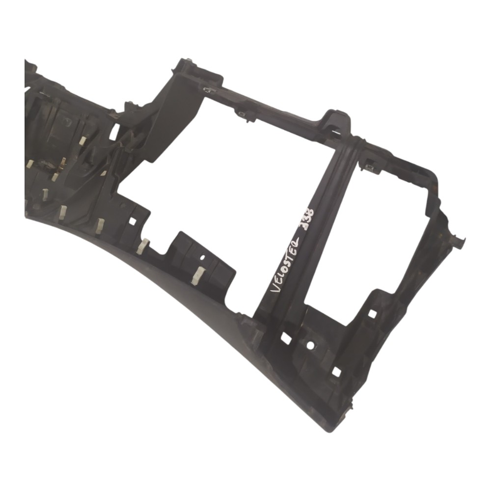 Acabamento Inferior Painel Hyundai Veloster 2011 A 2013 Preto 2