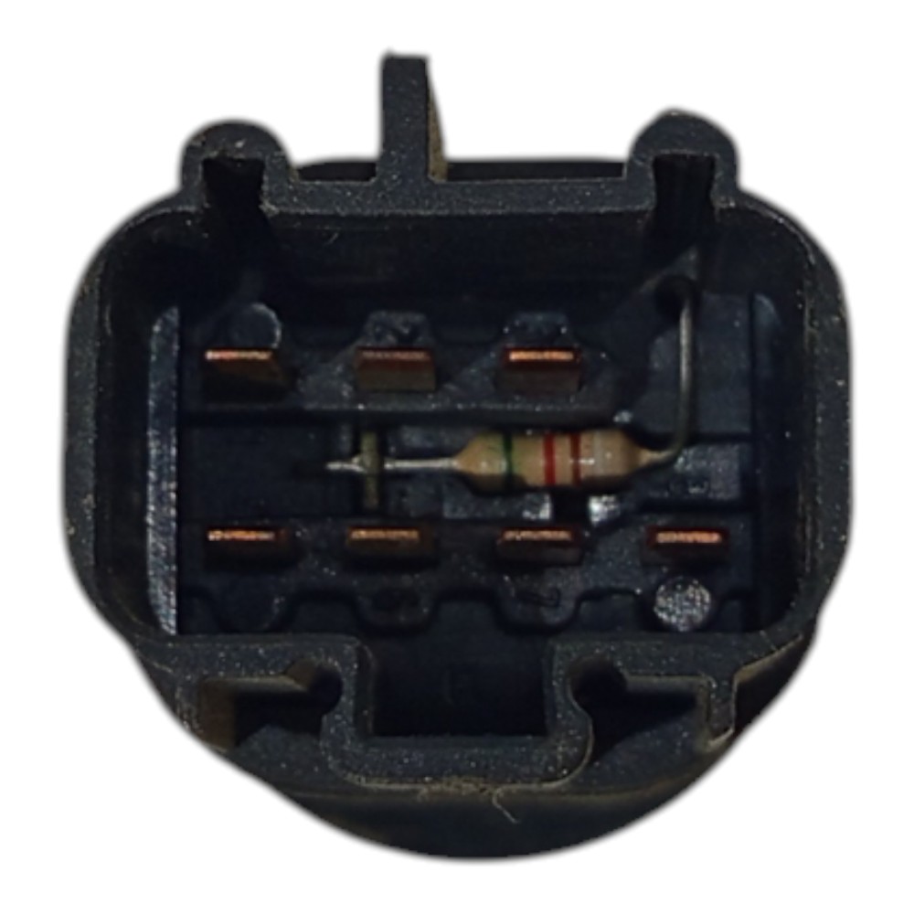Chave Botão Pisca Alerta Atenção Ford Ka 1997 1998 99 E 2000 Preto E Vermelho 5