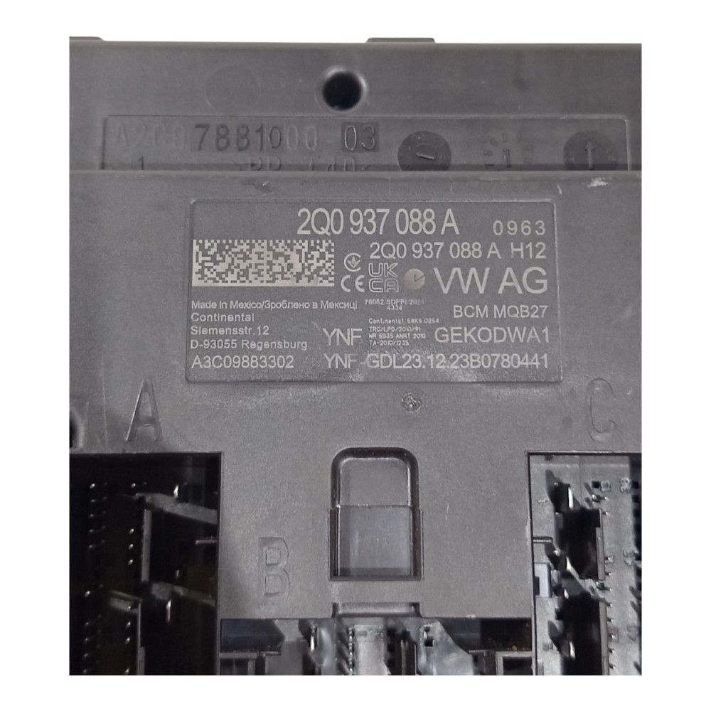 Módulo controle bcm Volkswagen T Cross tsl 1.0 2019 a 2024 5