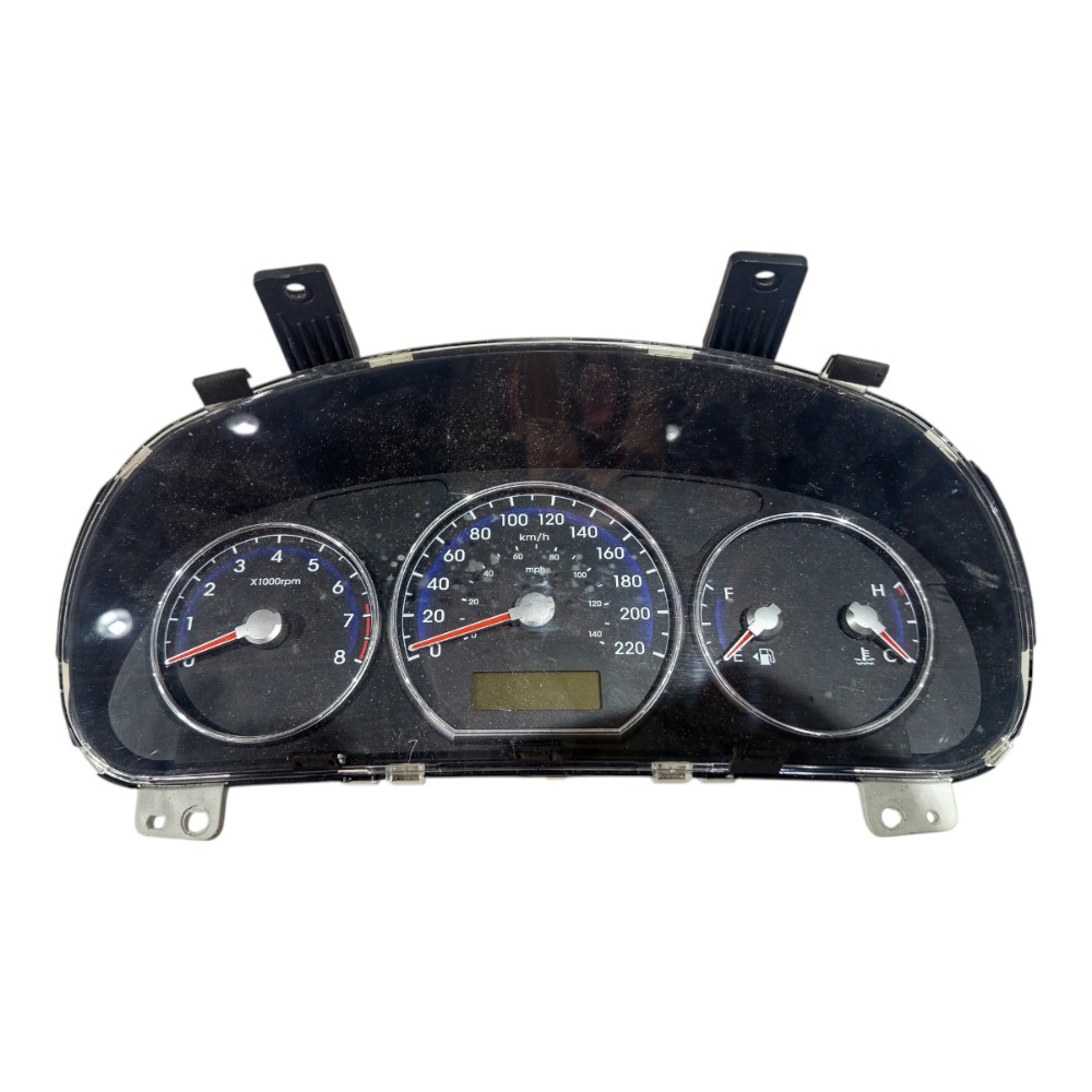 Painel Instrumentos Velocímetro Hyundai Santa Fé 2007 A 2013 Preto 1