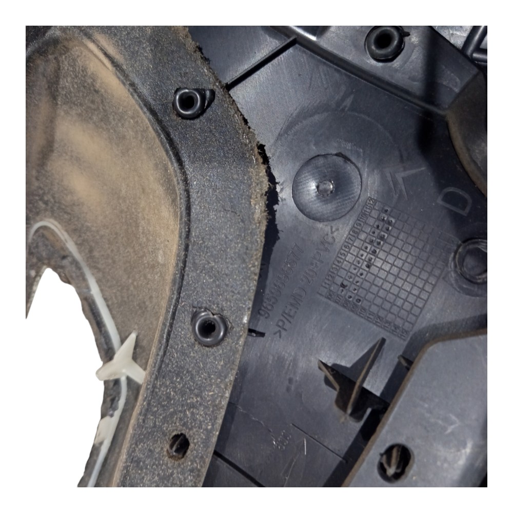 Forro Porta Dianteiro Direito Citroen C4 Pallas 2007 A 2013 Preto 6