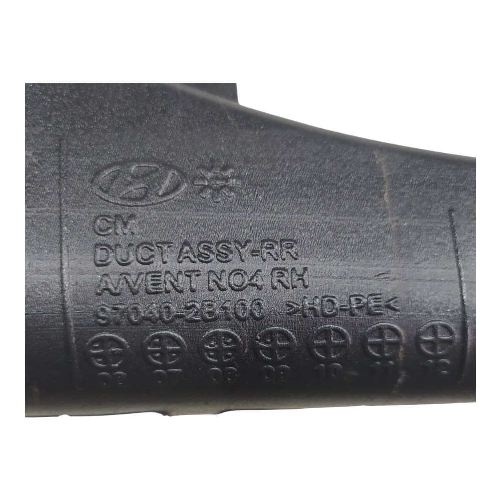 Duto Ar Coluna Santa Fé 2.7 V6 2006 2007 2008 2009 A 2013 7