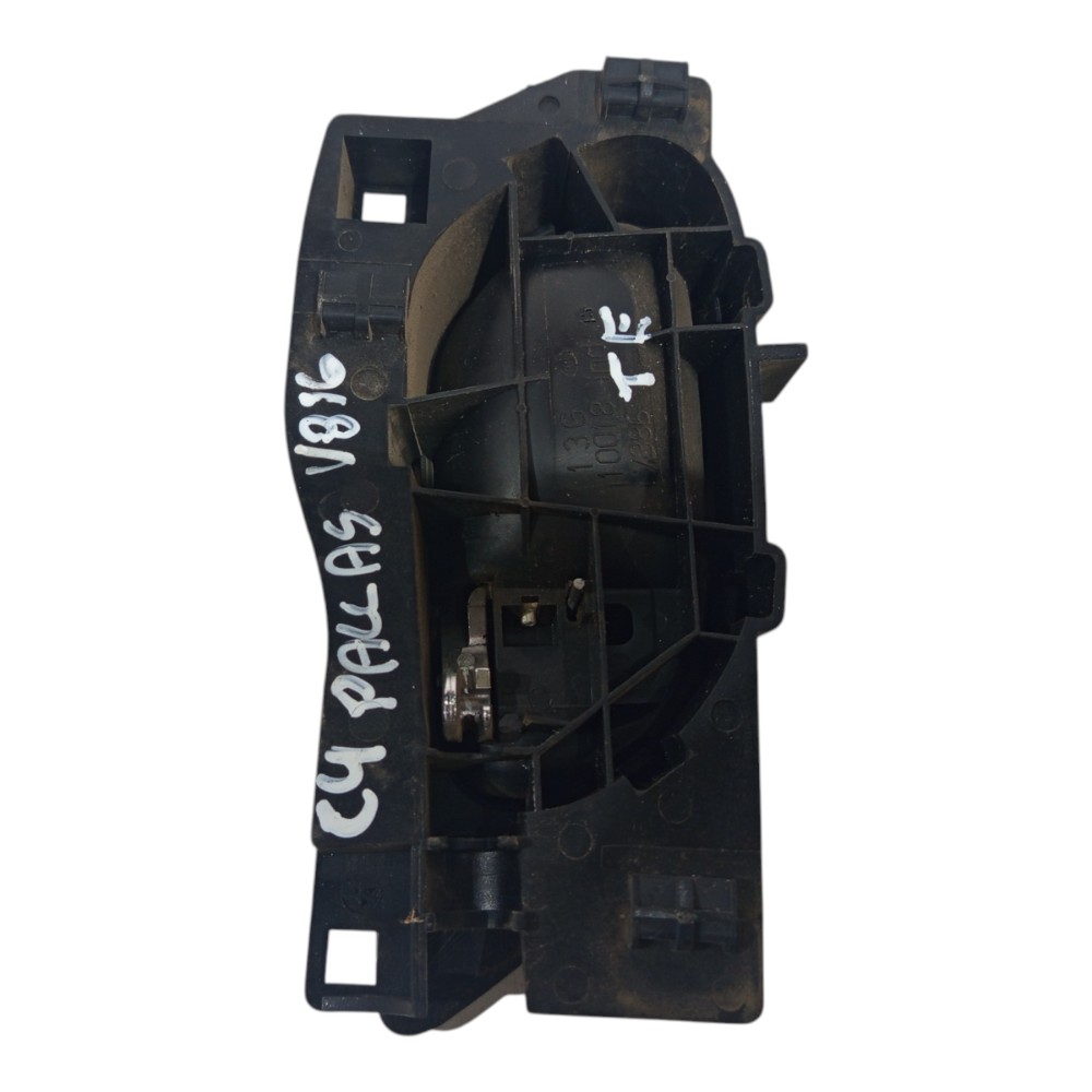 Maçaneta Interna Esquerda Citroen C4 Pallas 2008 2009 A 2010 Preto E Cromado Dianteira/traseira 6