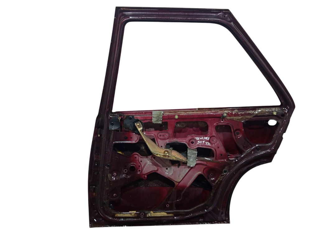 Porta Traseira Direita Fiat Tempra 1990 1991 1992 A 1999 Traseira Direito Vermelho 3