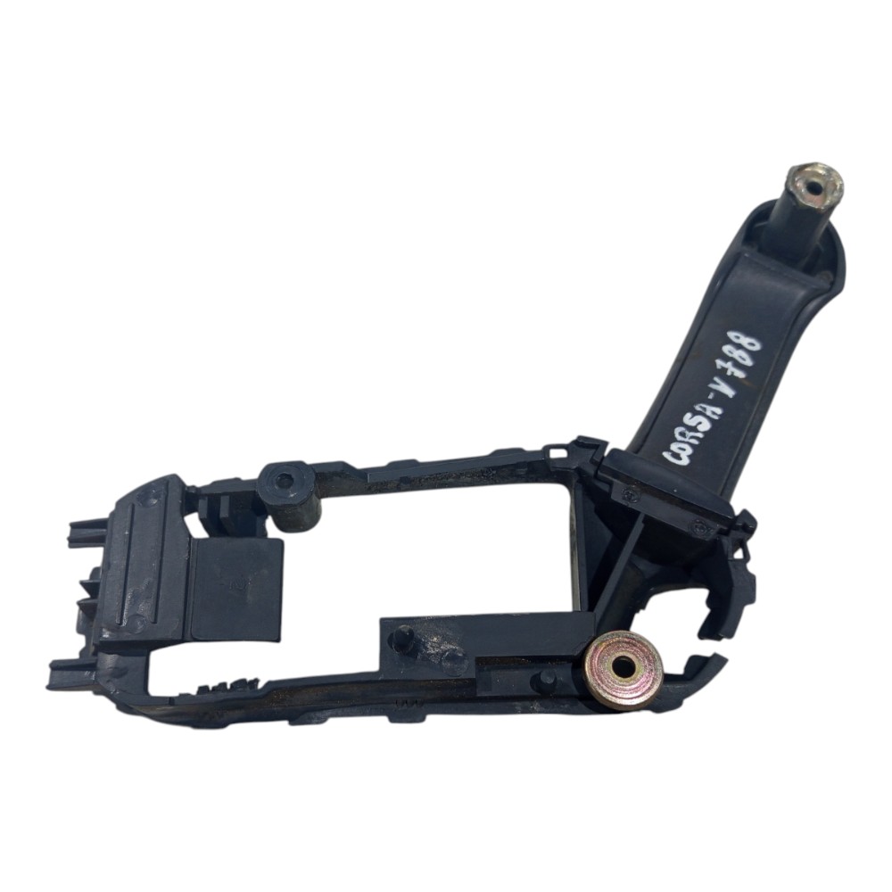 Puxador Interno Dianteiro Direito Gm Corsa 1994 1995 A 2012 Preto 3