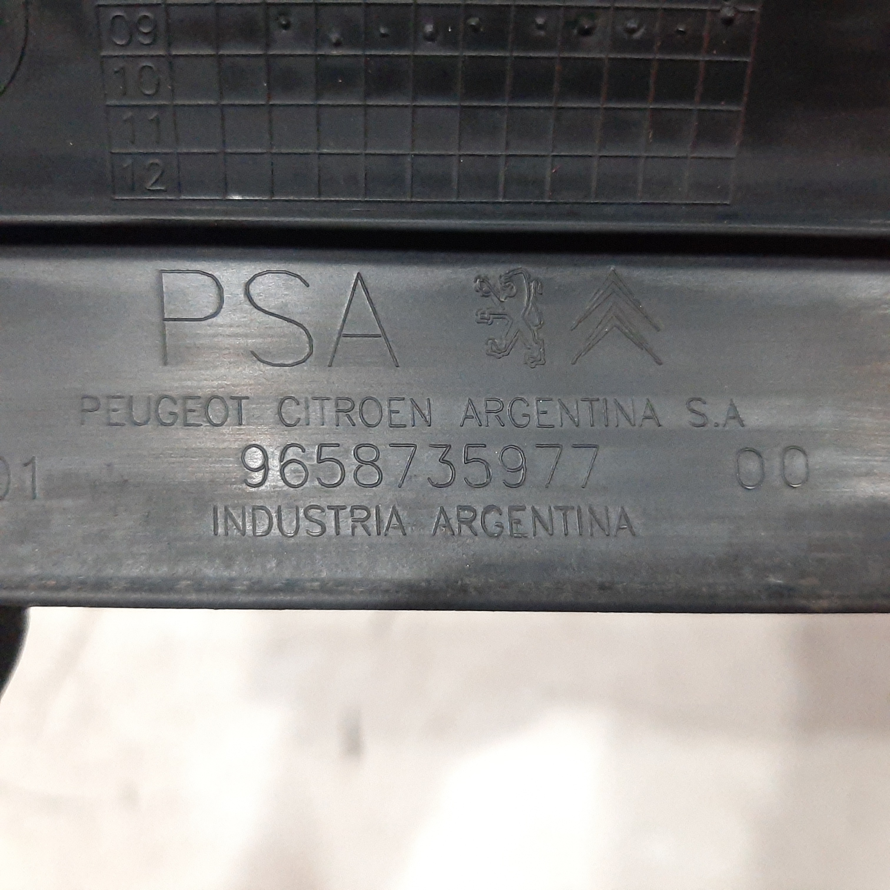 Soleira Dianteira Esquerda Citroen C4 Pallas 2006 2007 A 12 Preto 7