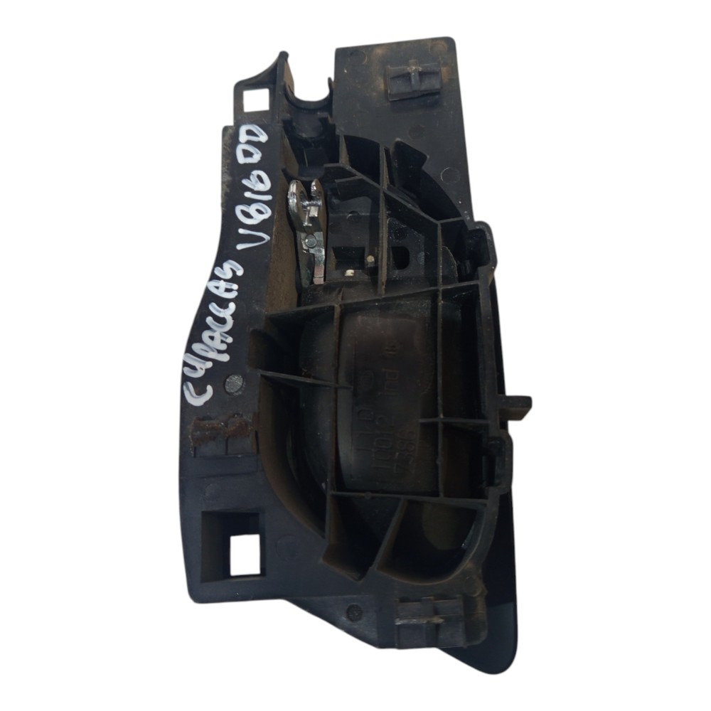 Maçaneta Interna Moldura Direito Citroen C4 2008 2009 A 2013 Preto Dianteira/traseira 8
