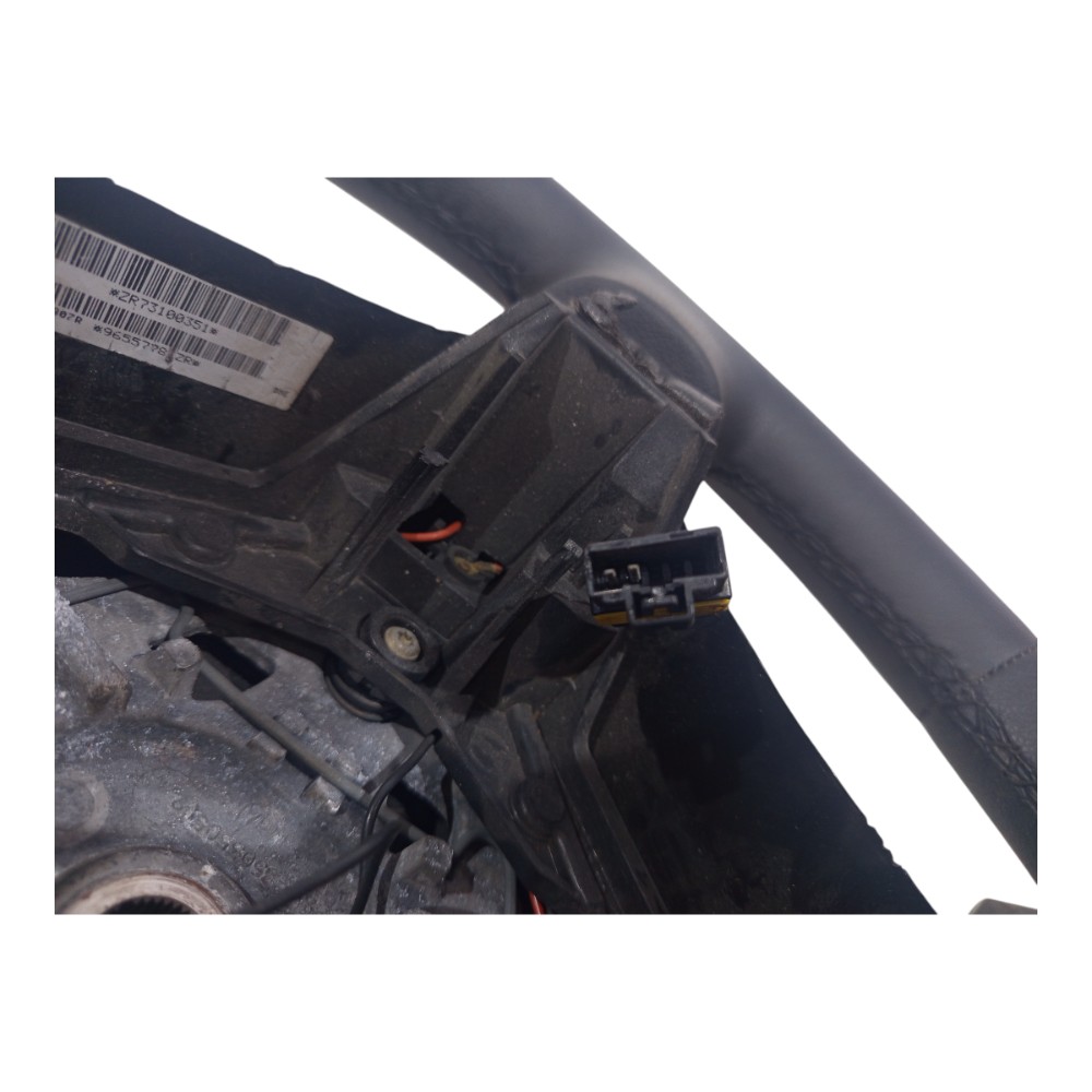 Volante Direção Peugeot 307 2006 2007 2008 2009 2010 A 2012 Preto 6