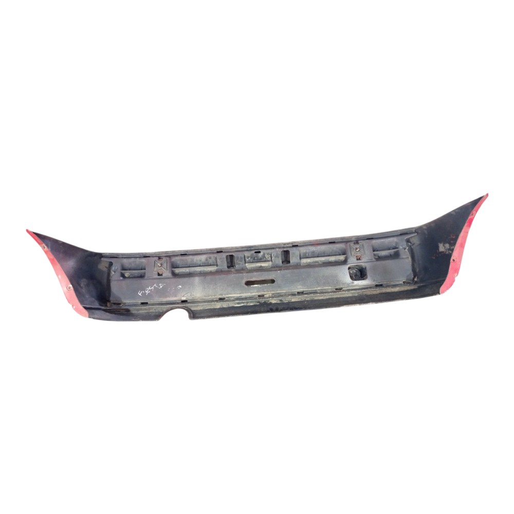 Parachoque Traseiro C/alma Guia Ford Fiesta 1996 A 2002 Verm 6