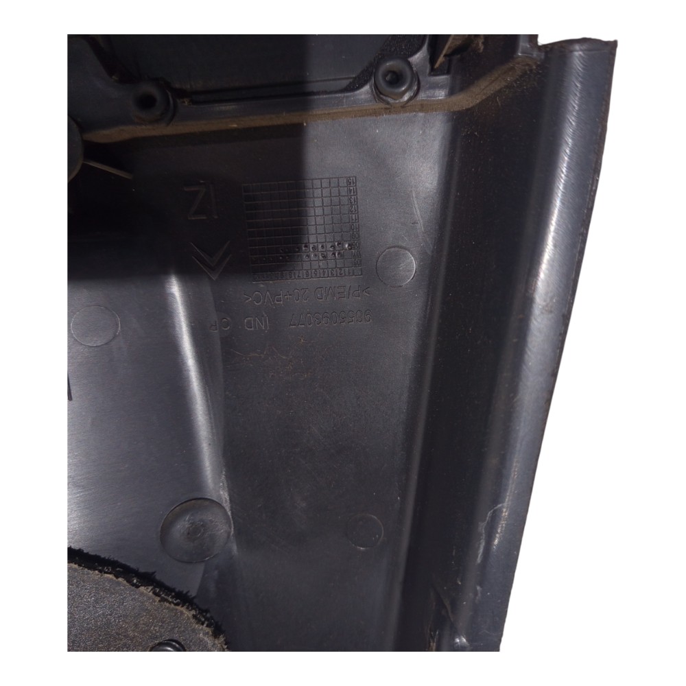 Forro Porta Traseiro Esquerdo Citroen C4 Pallas 2007 A 2012 Preto 5