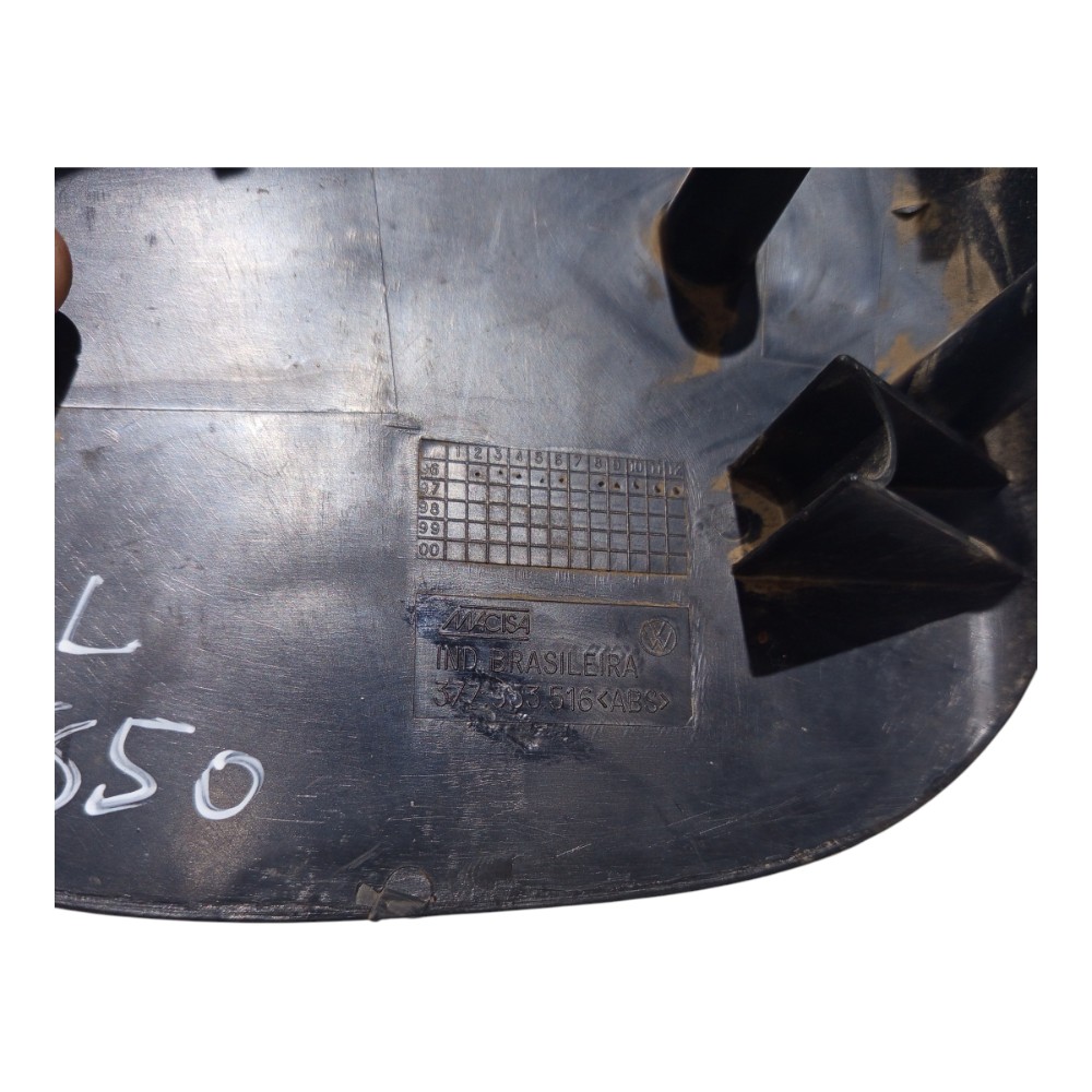Capa Moldura Chave Seta Inferior Vw Gol G2 G3 1995 96 A 2005 Preto 7