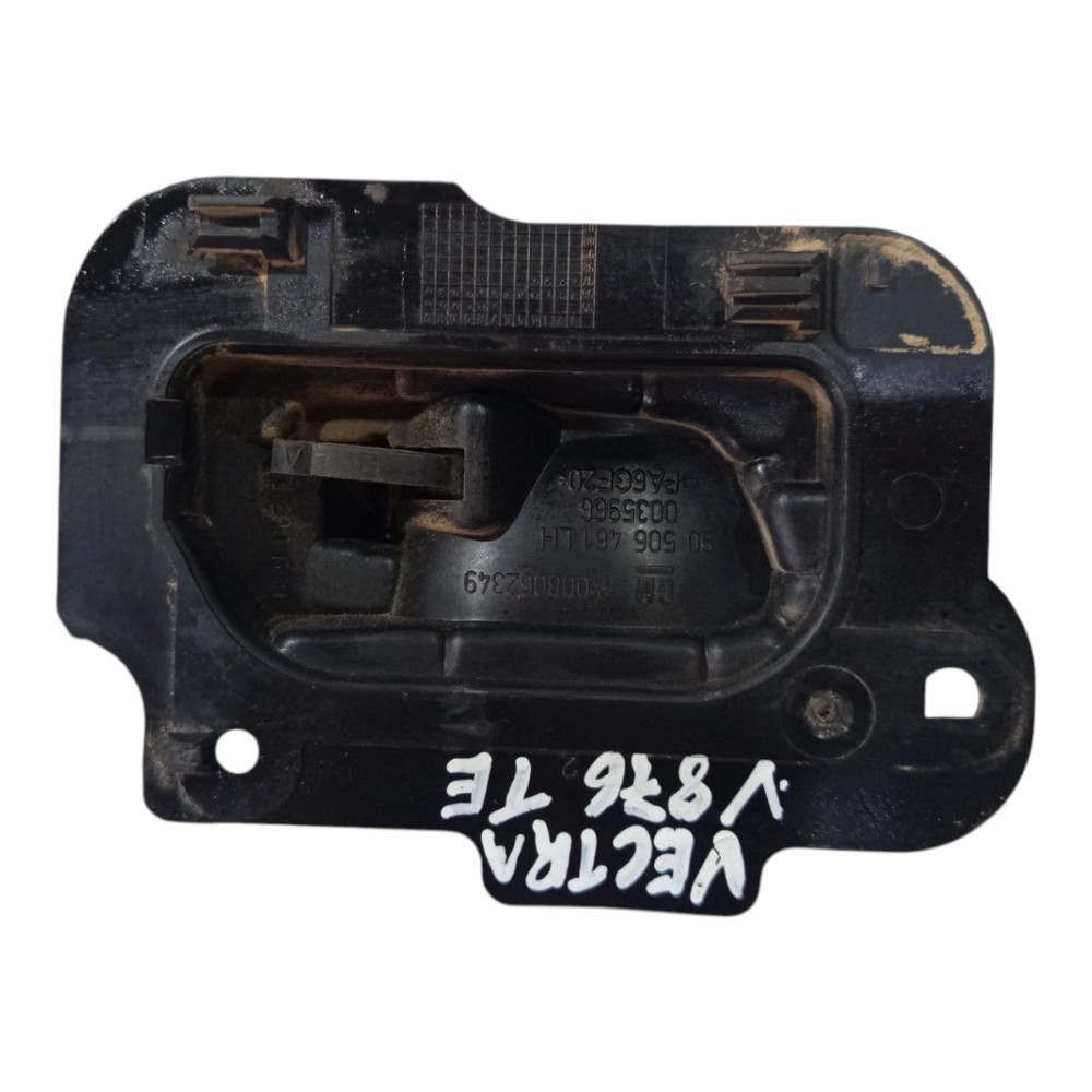 Moldura Maçaneta Interna Traseiro Le Gm Vectra 1996 A 2005 Preto Traseira 2