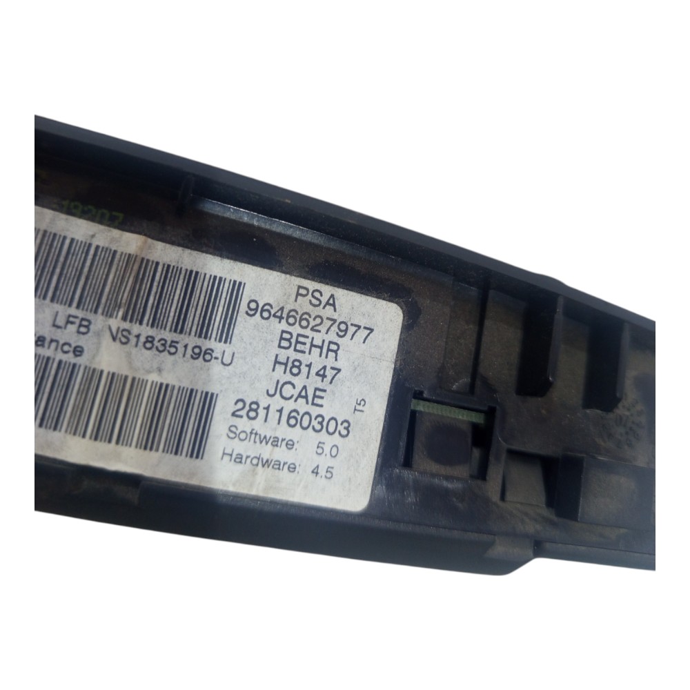 Comando Ar Condicionado Digital Peugeot 307 2007 2008 A 2012 3