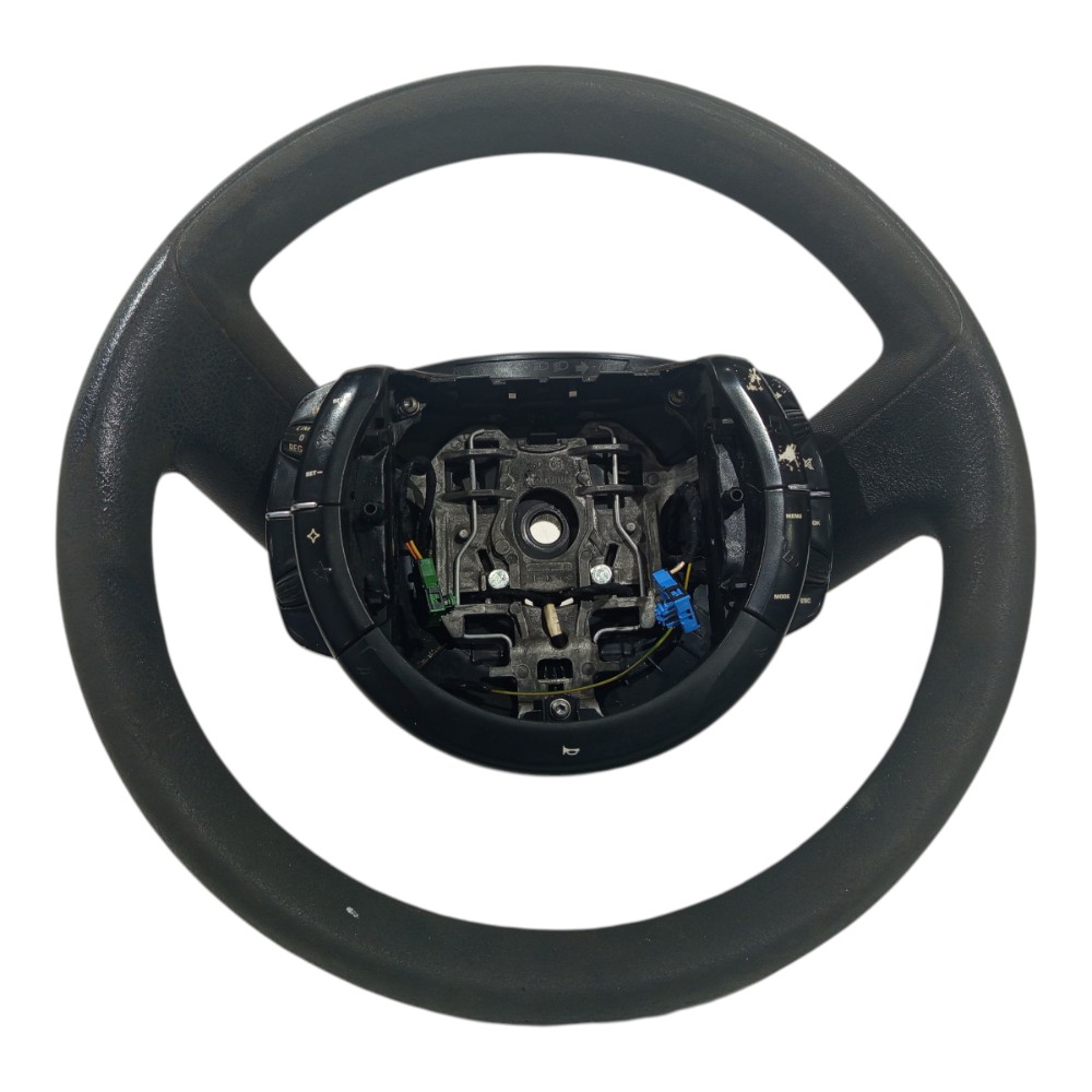 Volante Direção Comandos Citroen C4 Pallas 2007 08 09 A 2013 Preto