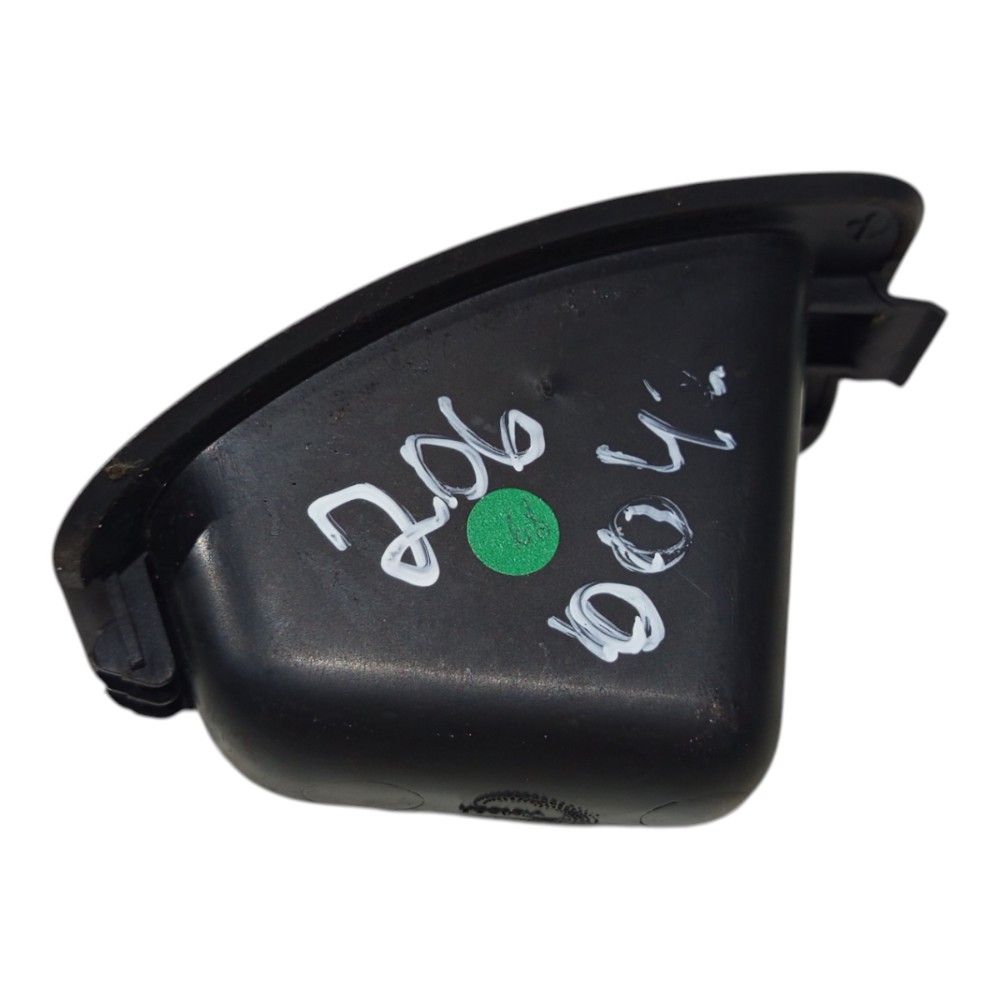 Acabamento Moldura Porta Treco Centr Peugeot 206 2001 A 2010 Preto 4