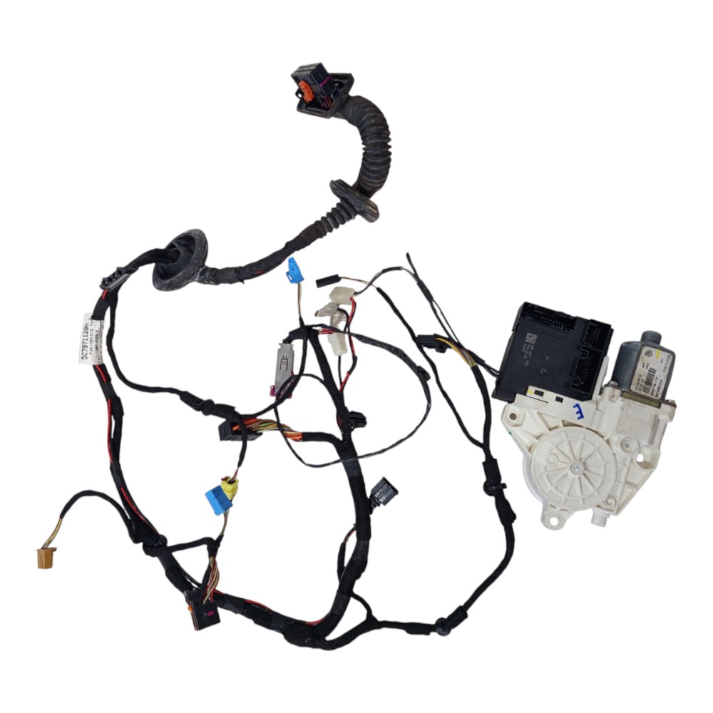 Motor Máquina Vidro Chicote Dianteira Esquerda Jetta 13 A 14 5