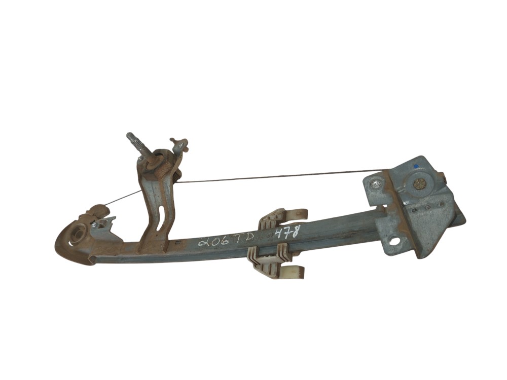 Maquina Vidro Traseiro Direito Peugeot 206 1999 2000 A 2009 2