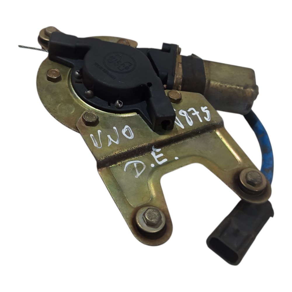 Motor Maquina Vidro Dianteiro Esquerdo Fiat Uno 1993 A 2001 4