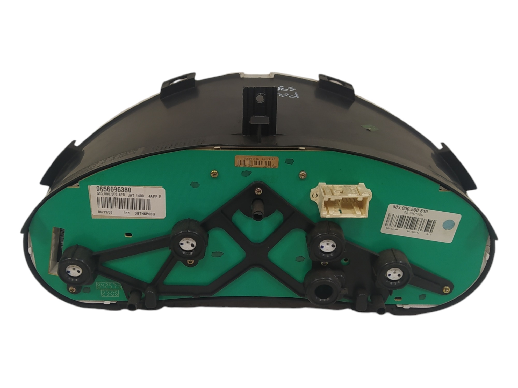 Painel Instrumentos Velocímetro Peugeot 206 1999 A 10 Avaria 7