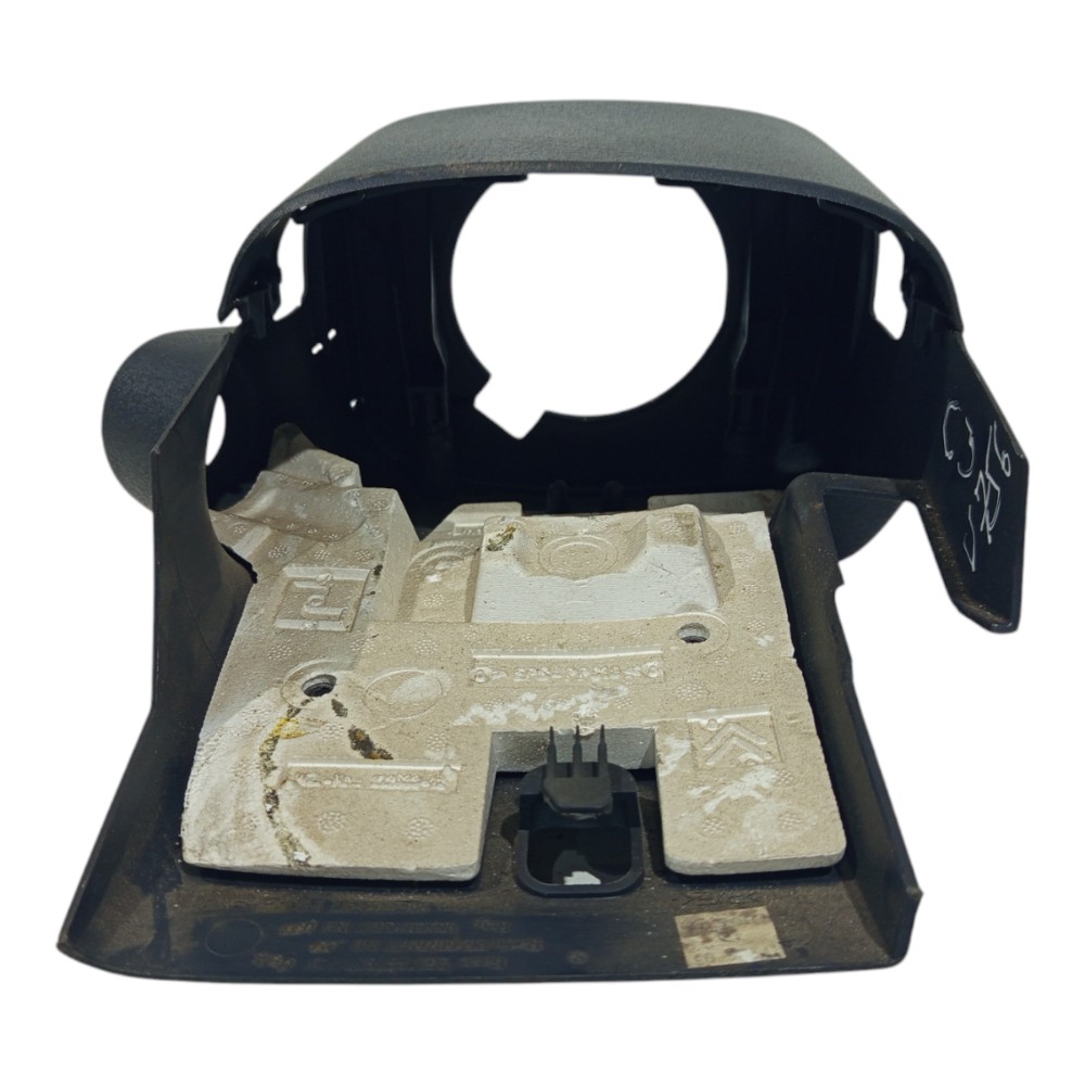 Moldura Coluna Direção Chave Seta Citroen C3 2005 06 – 2012 5