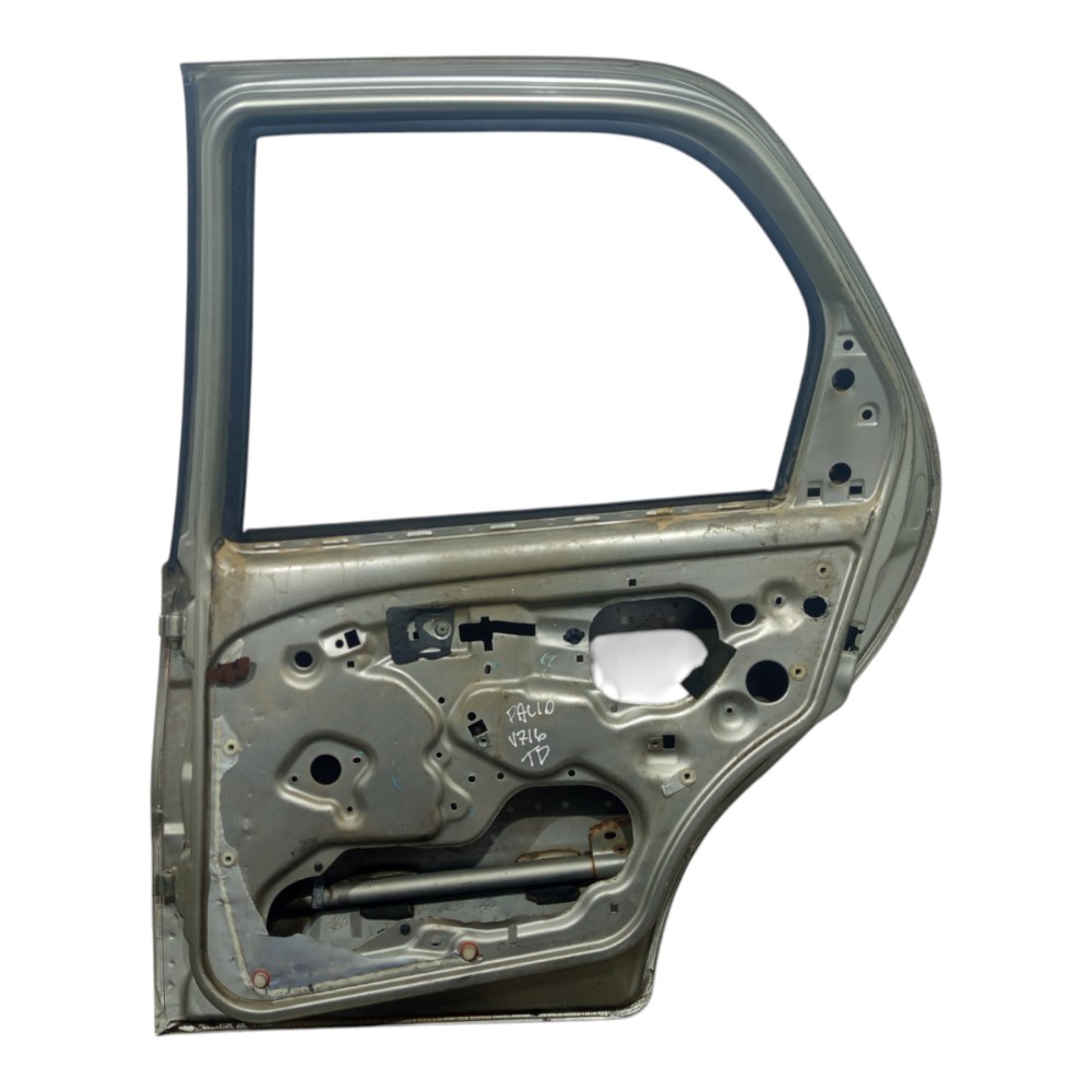 Porta Traseira Direita Fiat Palio 2001 2002 2003 2004 A 2006 Traseira Direito Cinza 5