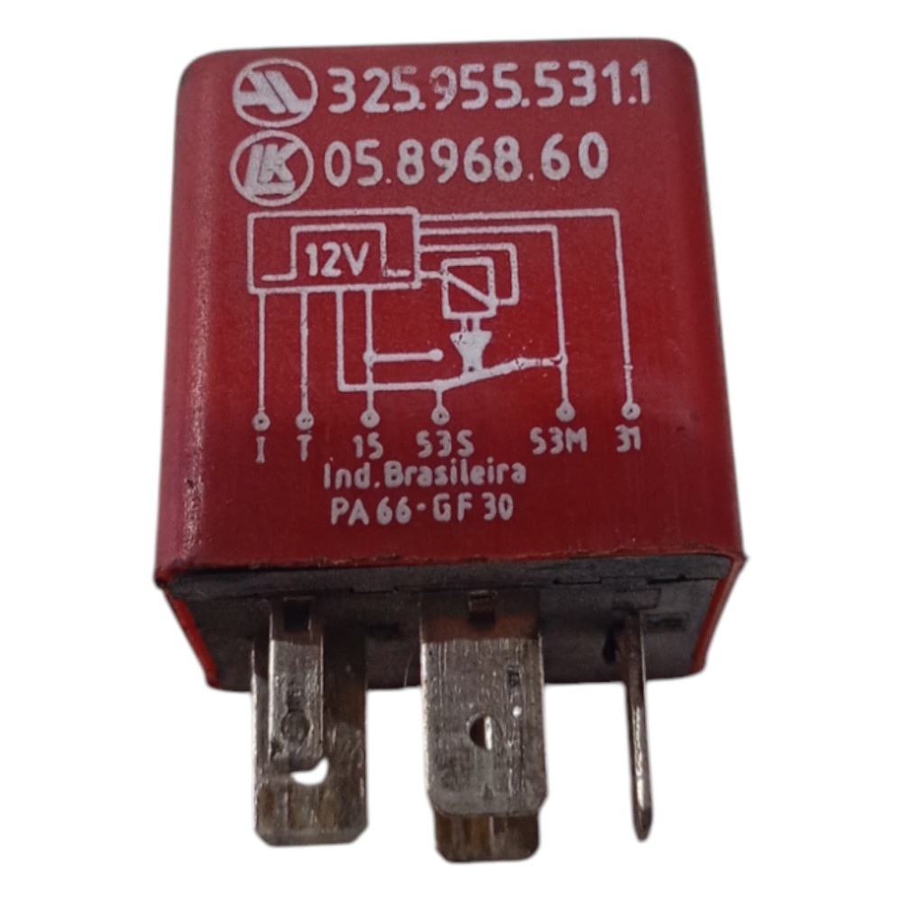 Rele Limpador Parabrisa Volkswagen Gol 1.0 1980 A 2000 1