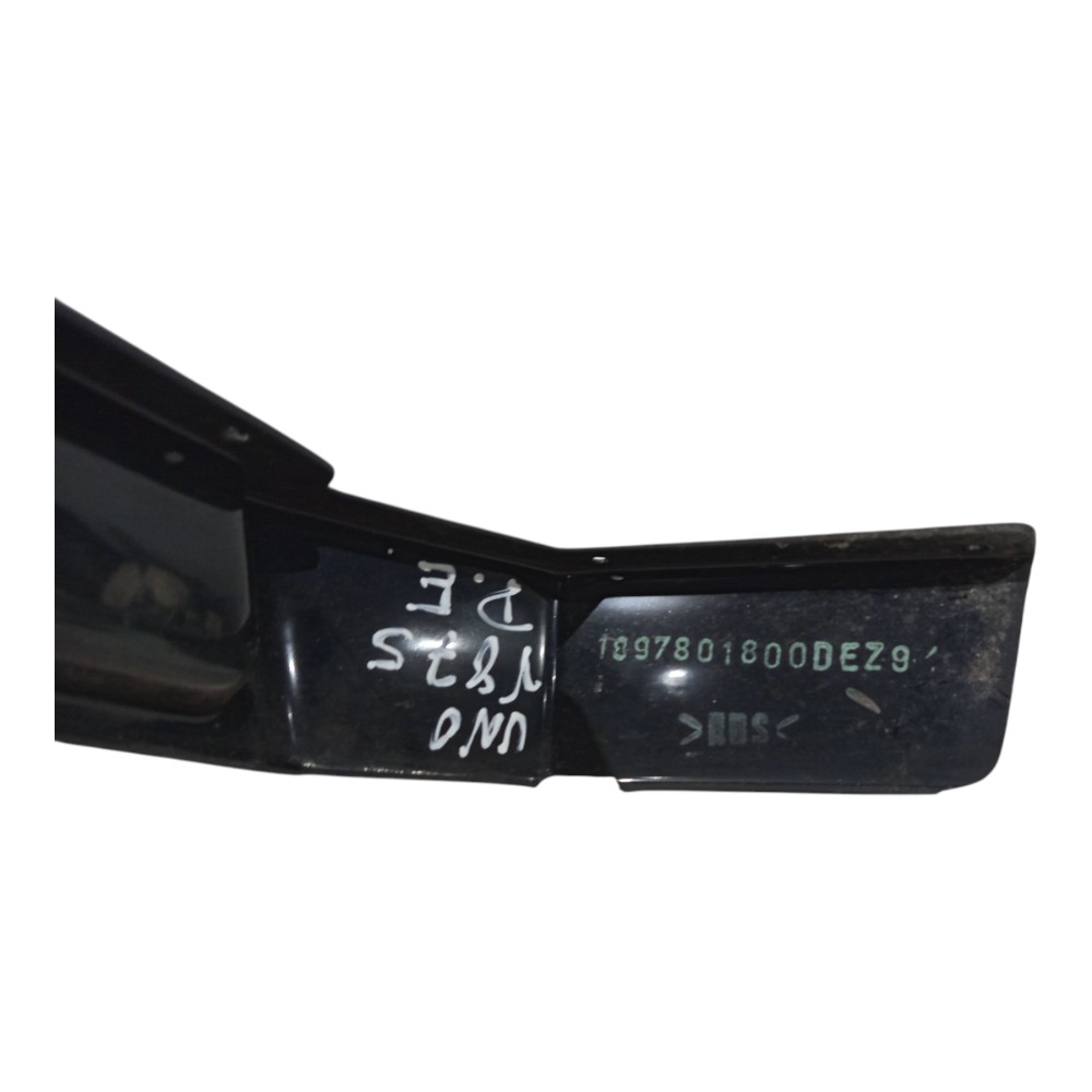 Moldura Acabamento Lado Direito Fiat Uno 1996 1997 1998 1999 Preto 4