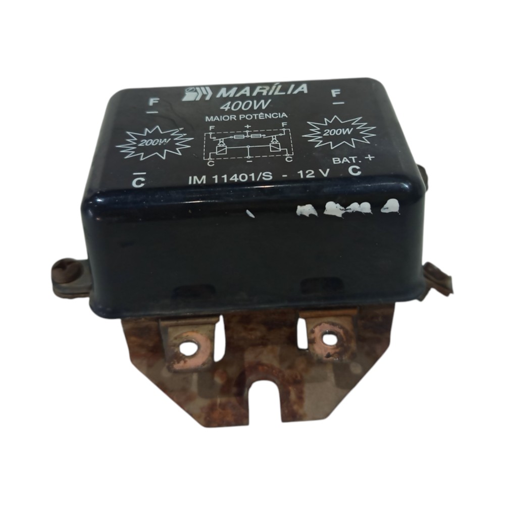 Relé Auxiliar Faróis Fiat Uno 1995 1996 1997 1998 A 2003 Preto 2
