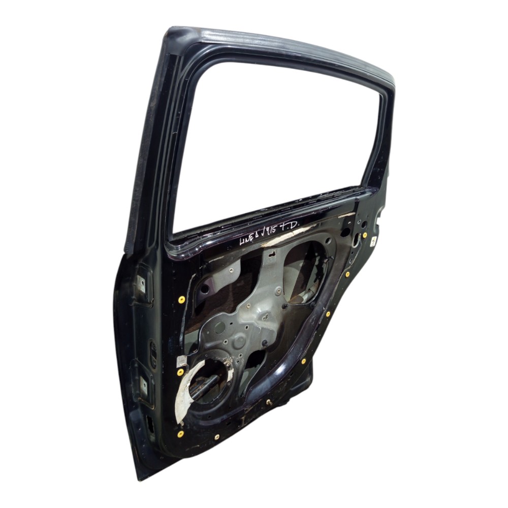 Porta Traseira Direita Fiat Linea 2008 2009 2010 A 2014 Traseira Direita Preta 6