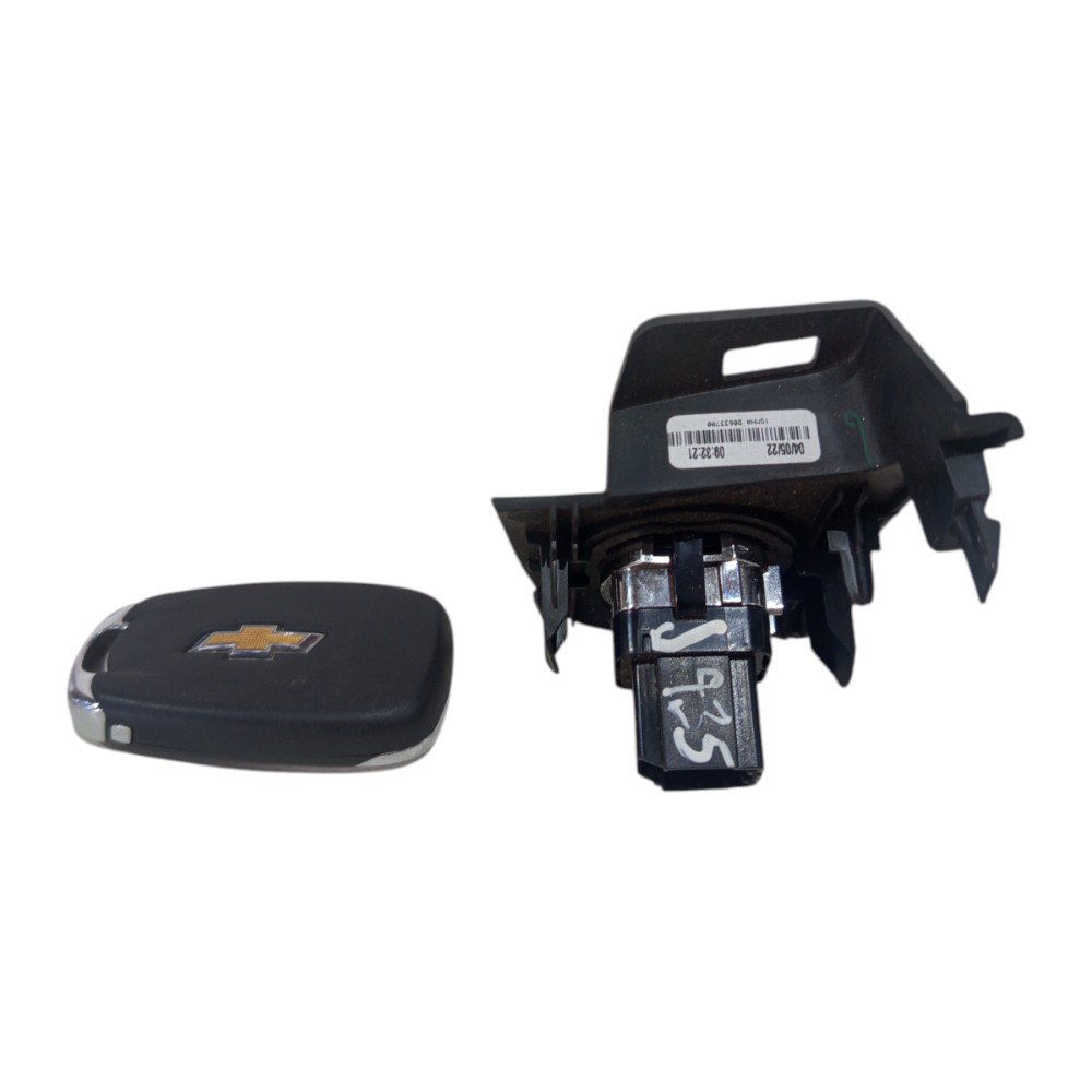 Chave Botão Partida Start Stop Gm Tracker 20 A 2024 26222930 Preto 6