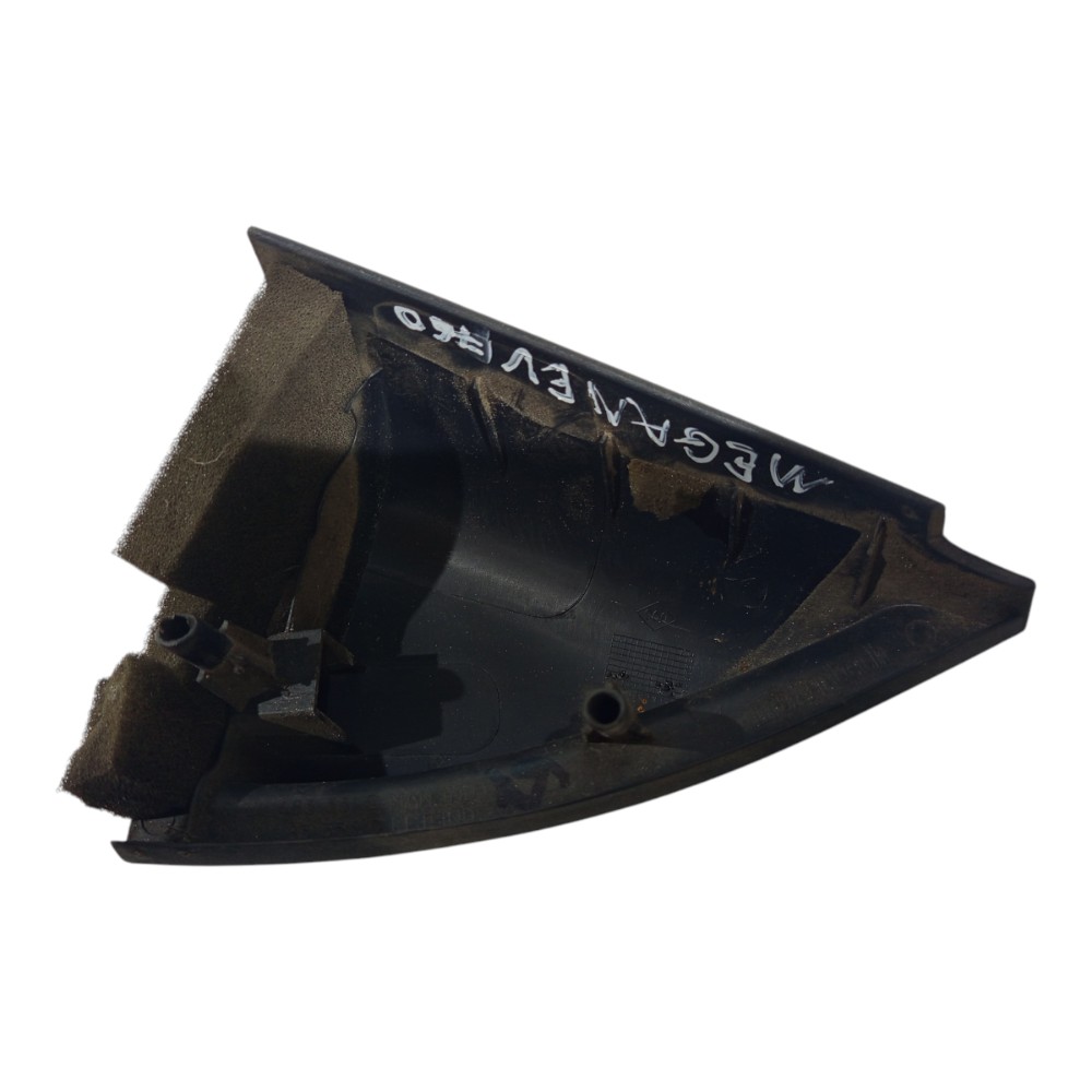 Moldura Interna Retrovisor Direito Megane 2007 2008 A 2013  Preto 6