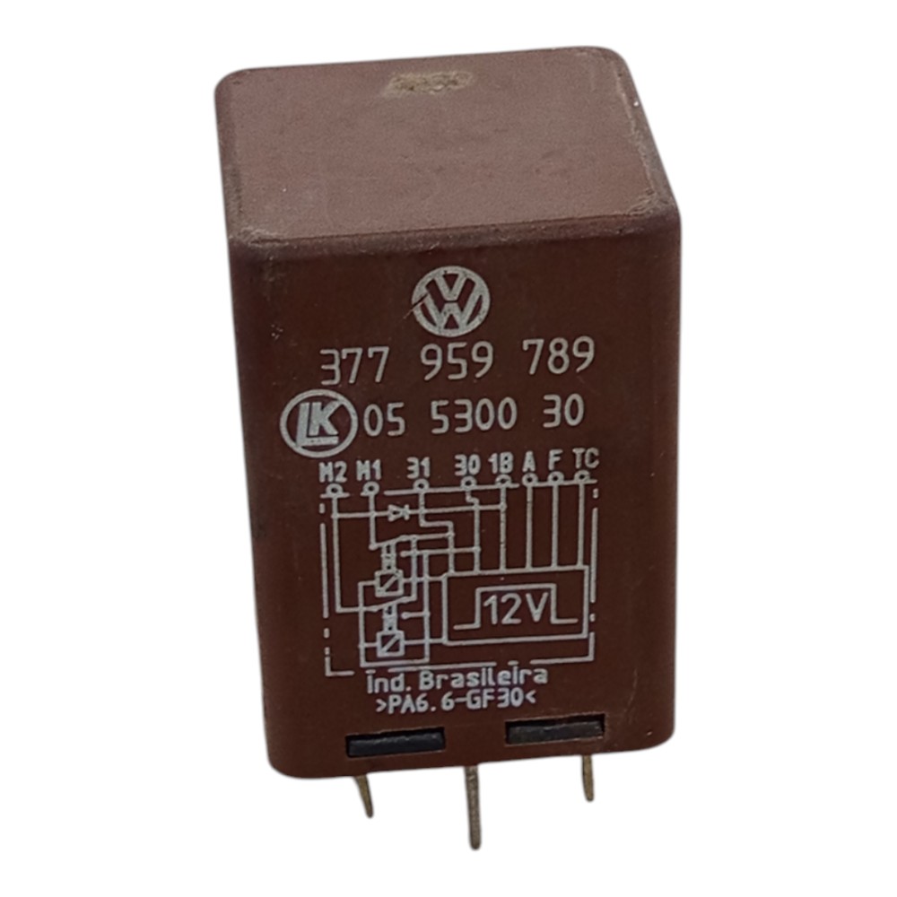 Rele Alarme Trava Elétrica Santanavw Parati 1987 A 1999 12 5