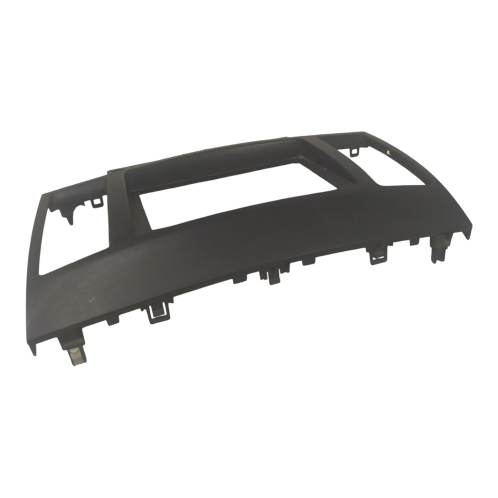 Moldura Central Multimídia Mitsubishi Lancer Gt 2012 A 2014 Preto 7