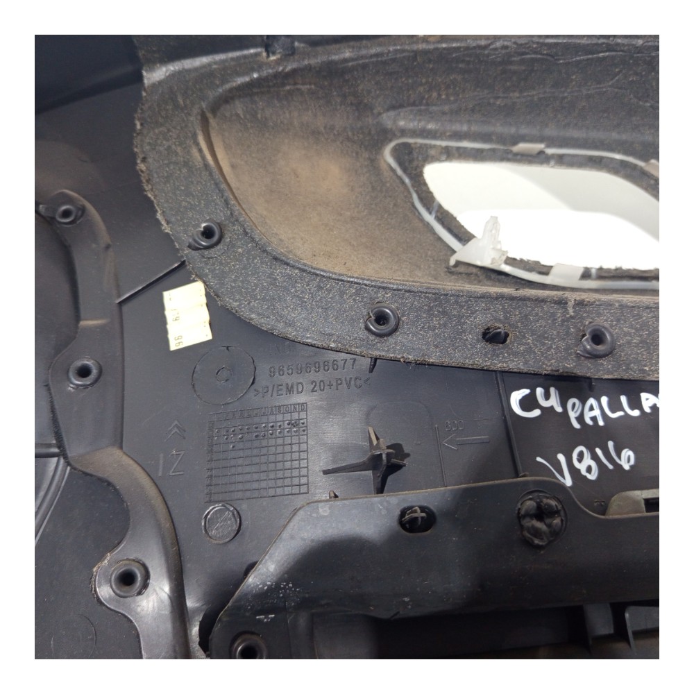 Forro Porta Dianteira Esquerda Citroen C4 Pallas 2007 A 2013 6