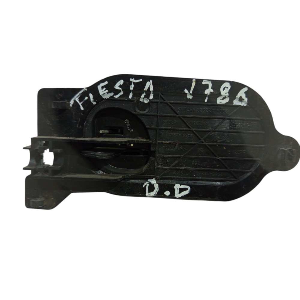 Maçaneta Interna Dianteira Direita Ford Fiesta 2003 A 2014 Preto Dianteira 5