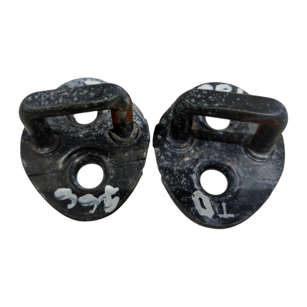 Par Batentes Portas Traseiras Hyundai Santa Fe 2006 A 2012 1