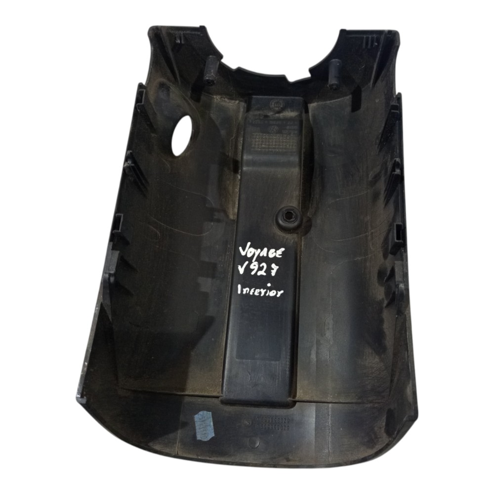 Moldura Coluna Chave Seta Inferior Vw Voyage 2009 A 2012 Preto 7