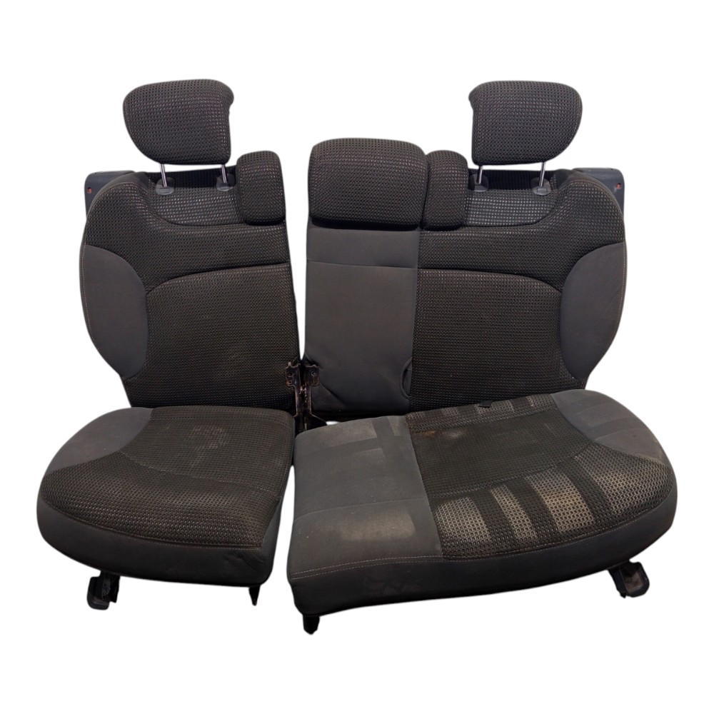 Jogo Banco Tecido Fiat Stilo 2003 2004 2005 2006 2007 A 2008 Preto 9