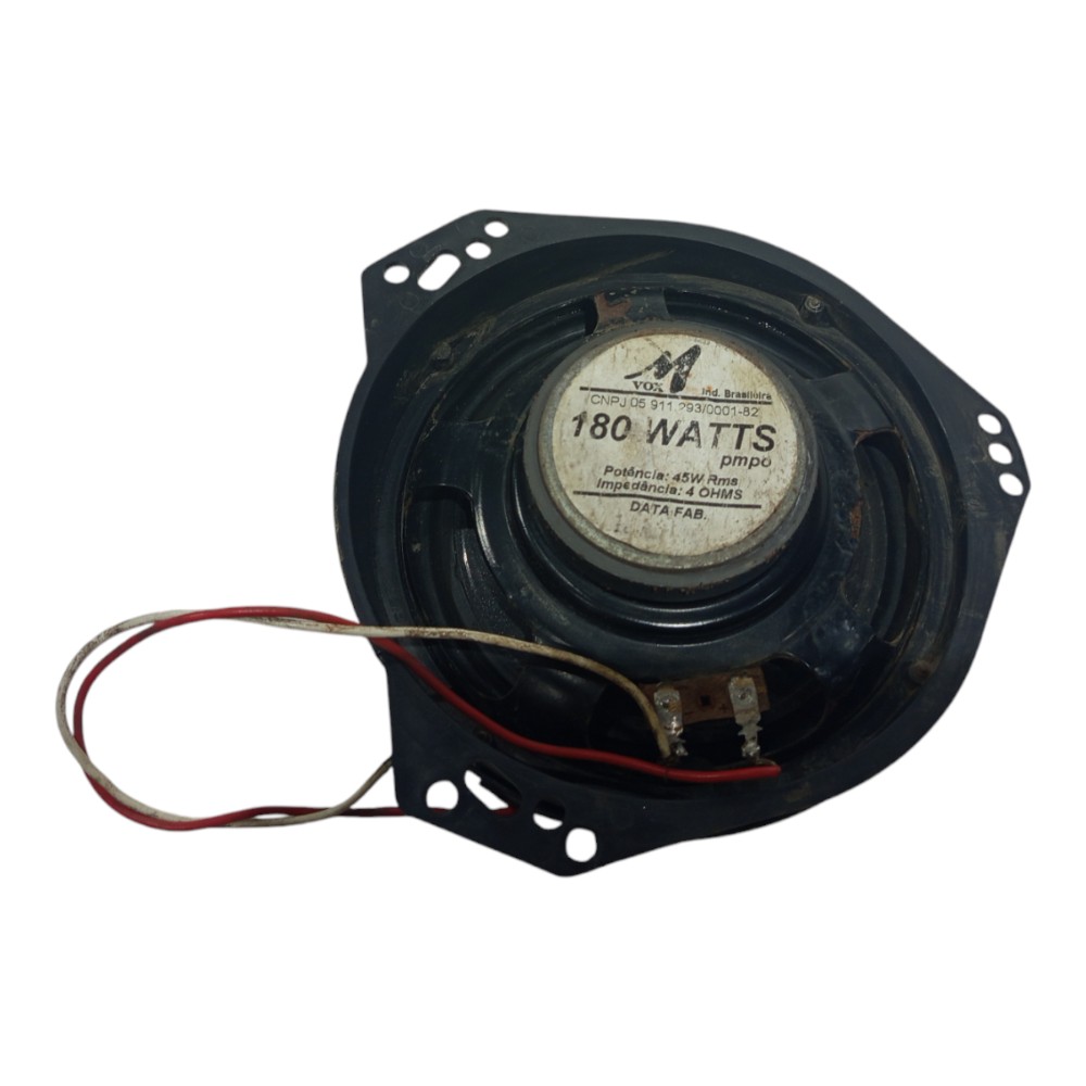 Alto Falante Vox 180 Watts Preto 5