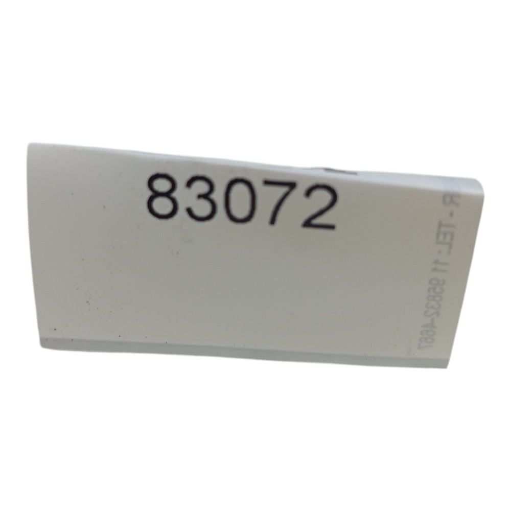 Moldura Interna Retrovisor Direito Megane 2007 2008 A 2013  Preto 8