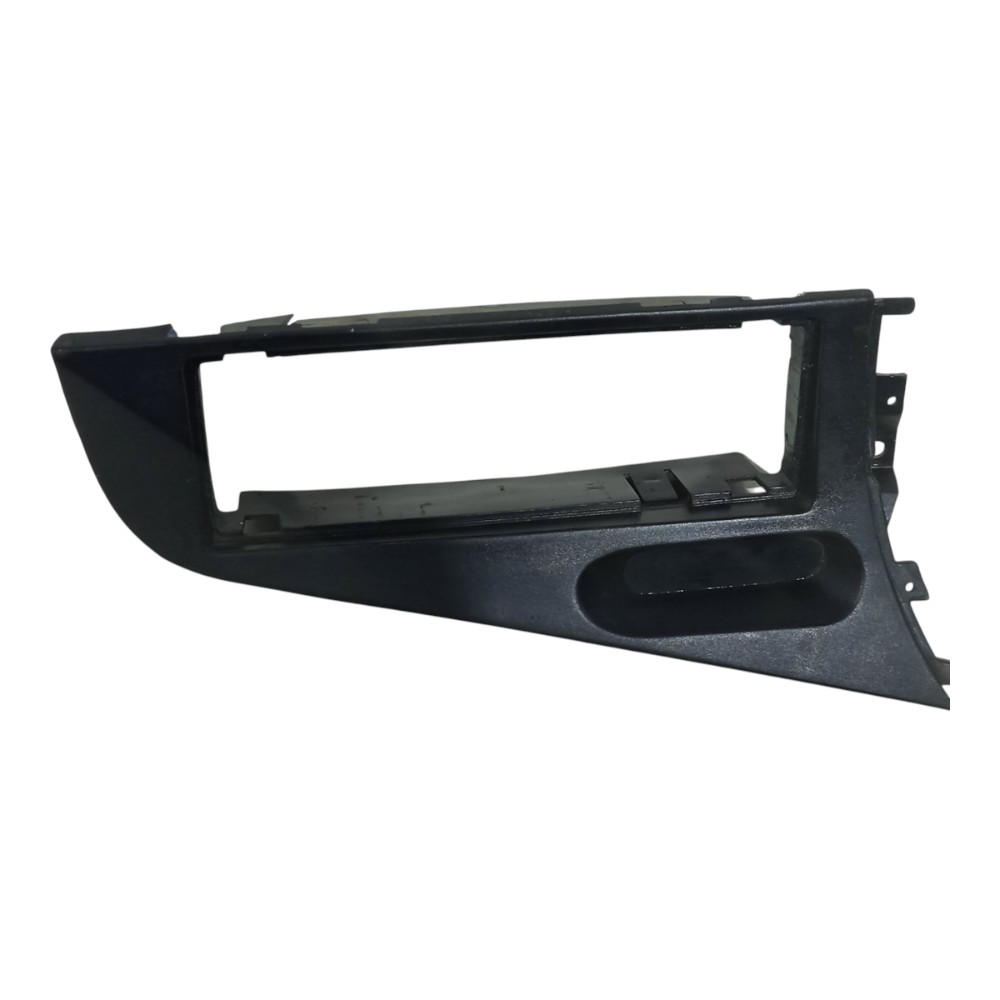 Moldura Radio Painel Fiat Palio Weekend 1996 A 2001 Detalhes Preto 3