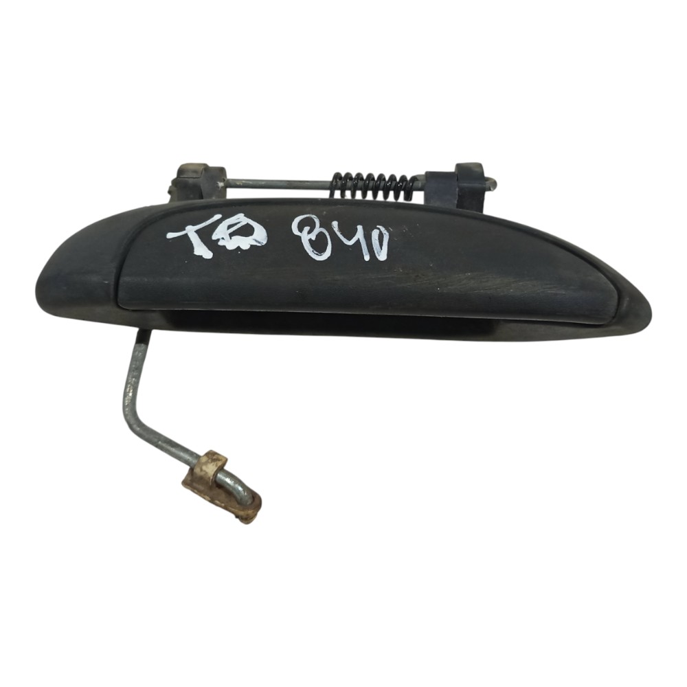 Maçaneta Externa Traseira Direita Renault Scenic 2001 A 2010 Preto Traseira 1